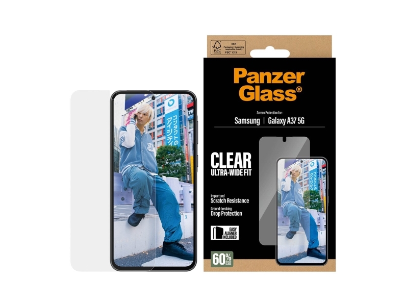 PanzerGlass - Skärmskydd - glas - för Samsung Galaxy A37 | Datorer & Surfplattor - Tillbehör till surfplattor - Covers & Väskor | GameStuff