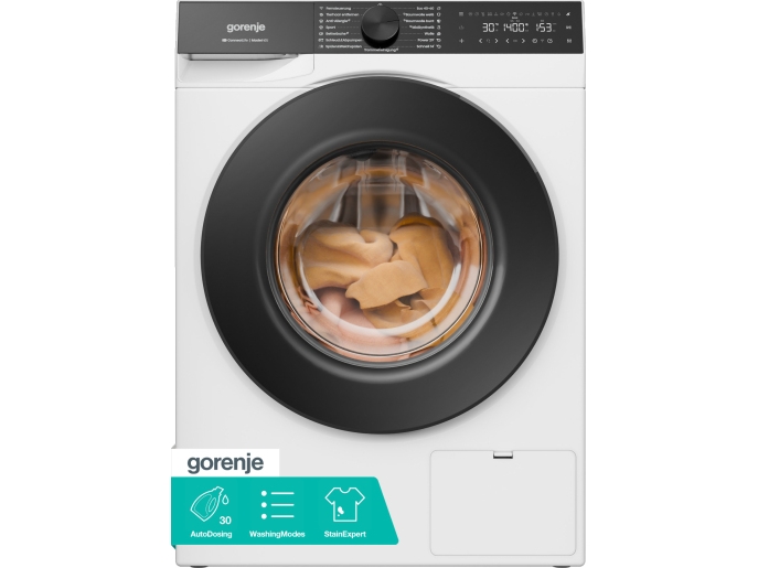 Gorenje G600 Wg694a1p3, Frontlader, 9 Kg, B, 72 Db, 1400 U/Min, A
