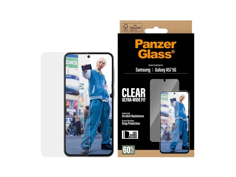 PanzerGlass - Skärmskydd - glas - för Samsung Galaxy A57 | Datorer & Surfplattor - Tillbehör till surfplattor - Covers & Väskor | GameStuff