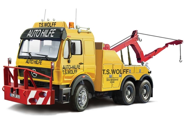 1:24 Mercedes-Benz Wrecker Truck (Lastbil Redningsvogn)