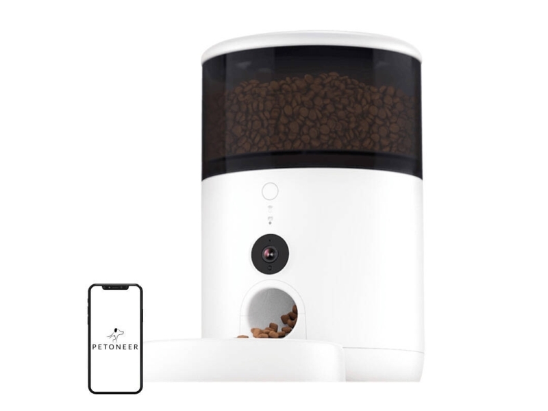 Petoneer NutriVue Smart Pet Food Dispenser with HD Camera