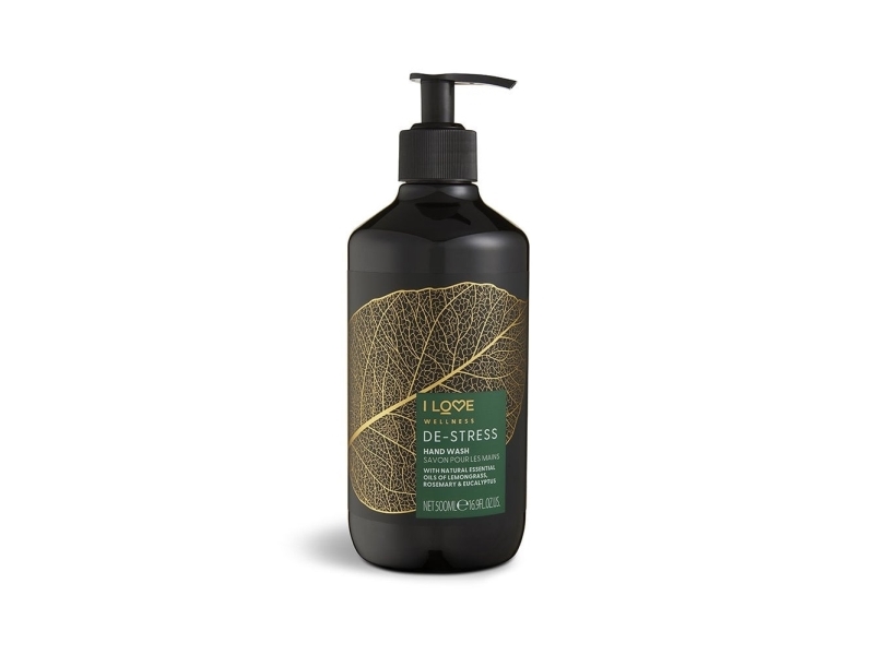 I Love I Love Wellness De-Stress håndsæbe - Citronengras, Rosmarin & Eukalyptus - 500 ml (unisex)