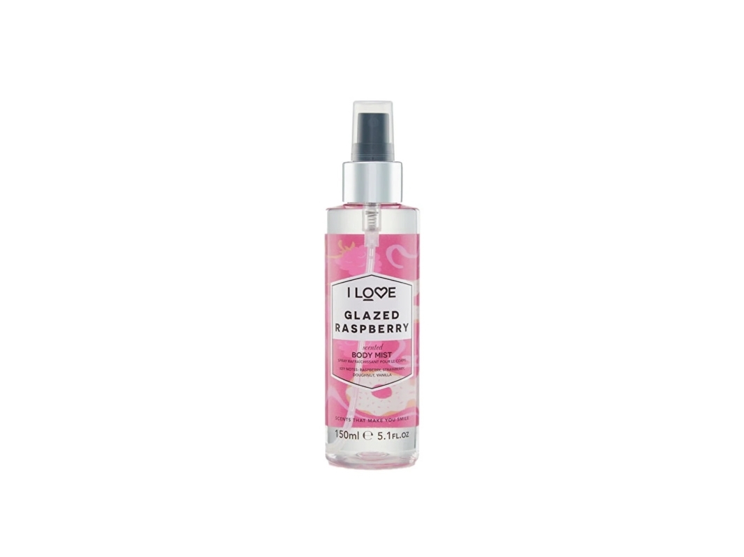 I Love_Scented Body Mist Refreshing Glazed Raspberry 150Ml