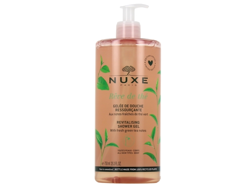 Nuxe Reve de The, revitaliserende shower gel, alle hudtyper, 750 ml