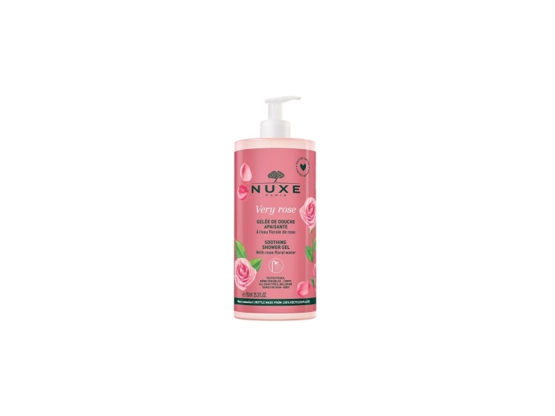 Nuxe Very Rose återfuktande duschgel - - 750 ml