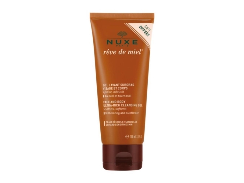 Nuxe Reve De Miel Ultrarig Rensende Gel Ansigt & Krop 30 Ml Travel Size