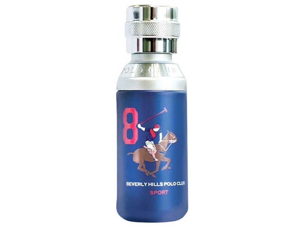 Beverly Hills Polo Club Sport Men Eight Eau De Toilette 100Ml Spray