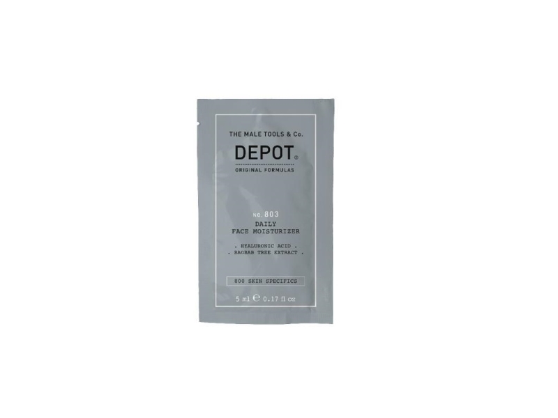 Depot 800 Skin Specifics No. 803 Hyaluronic Acid Feuchtigkeits-Tagcreme Für Gesicht & Hals 5 Ml (Für Männer)