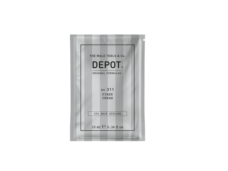 Depot Depot Hair Styling Cream No. 311, Uv-Filter, Medium Hold, 10 Ml (Til Mænd)