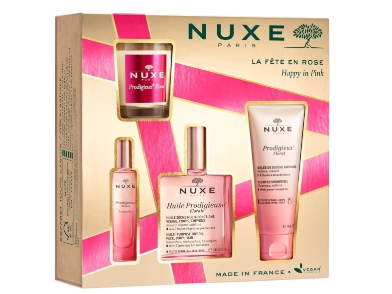 Nuxe Christmas Gift Set Fragrance Le Prodigieux Floral With Prodigious Oil 100Ml