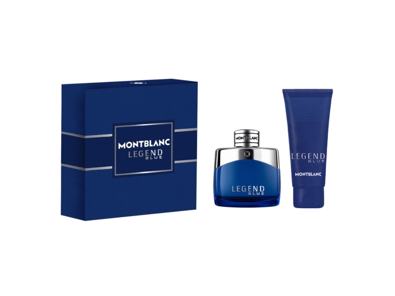Montblanc Legend Blue 2024 Men's Set Eau De Parfum 60Ml Shower Gel 100Ml