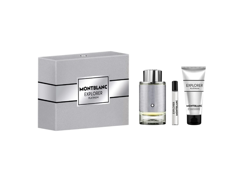 Montblanc Explorer Platinum Kit Edp 100Ml Edp 75Ml Shower Gel 100Ml