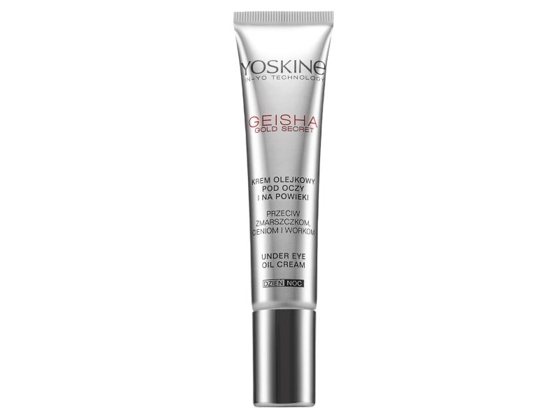 Yoskine Geisha Gold Secret Oil Cream For Eyes And Eyelids 15ml - Anti-Wrinkle, Dark Circles, And Bags