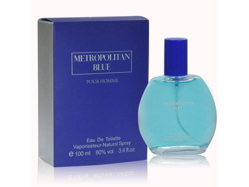 Versace Fine Perfumery Metropolitan Blue Eau De Toilette Für Herren 100 Ml