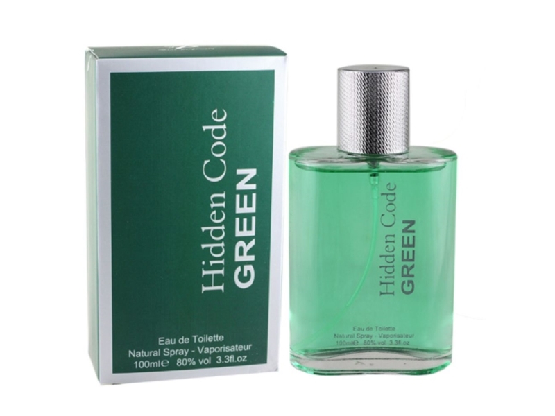 Fine Perfumery Hidden Code Green Eau De Toilette For Men 100 Ml