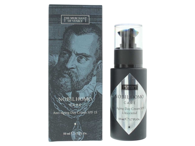 The Merchant Of Venice Nobil Homo Care Antiaging Spf 15 Day Cream 50Ml For Men