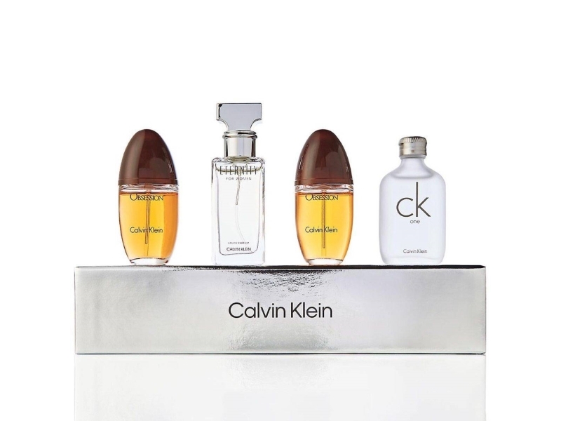 Calvin Klein Women Classic Eternity parfumeret spray 15 ml + CK One eau de toilette spray 15 ml + Obssesion parfumeret spray 2x15 ml