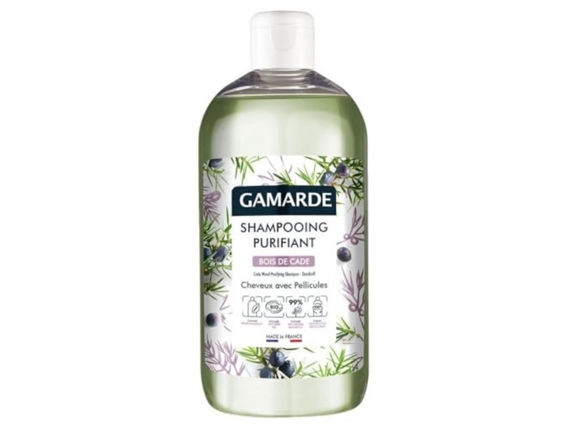 Gamarde Organic Cade Wood Purifying Shampoo For Dandruff 500Ml