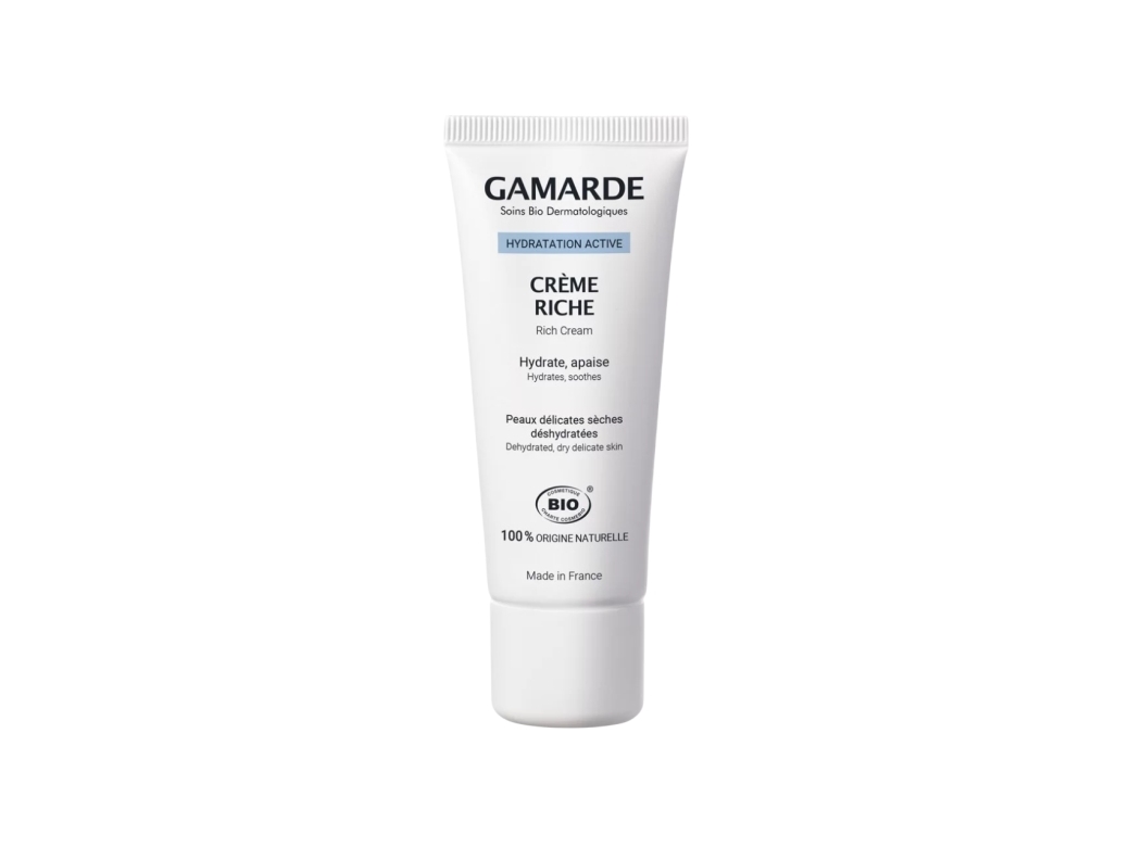 Gamarde Bio-Cosmetics Ultra Rich Cream With Hyaluronic Acid, Shea Butter & Argan Oil 40Ml