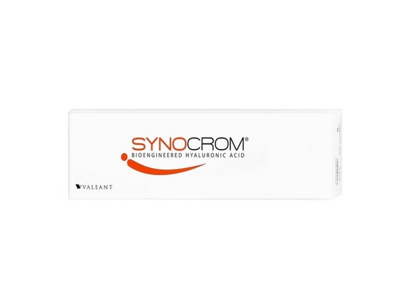 Valeant Synocrom 1% Pre-Filled Syringe 2 ml Unisex