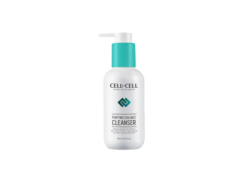 Cell By Cell, Purifying C, Balances Skin, Cleansing Foam, 150 ml For Women