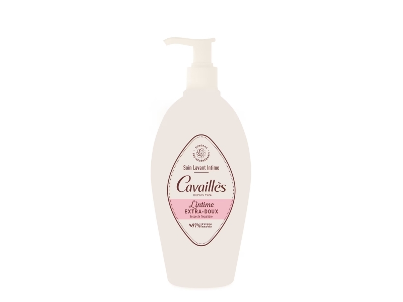 Roge Cavailles Extra-Gentle Natural Ingredients Intimate Wash Gel, 250 ml