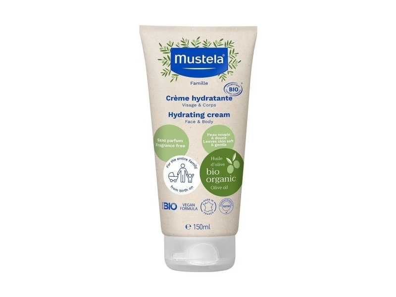 Mustela Hydrating Cream Face And Body 150Ml By Mustela