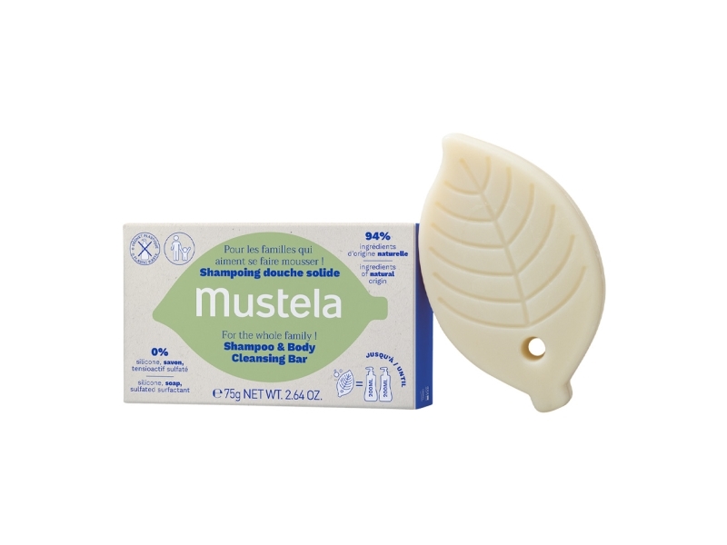 Mustela Shampoo & Body Cleansing Bar 75 g