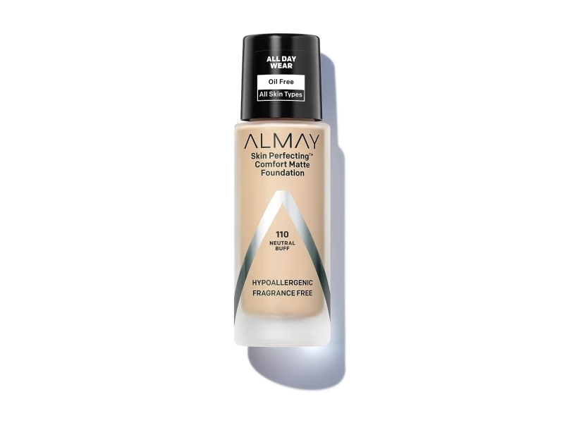 Almay Skin Perfecting Comfort Matte Foundation Hypoallergenic Cruelty Free