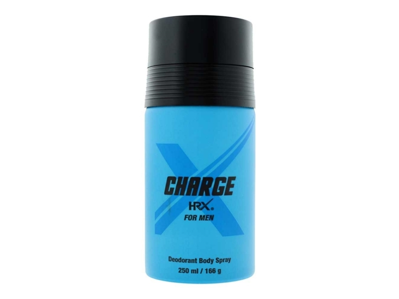 Hrx, Charge, Deodorant Spray, For Men, 250 ml For Men