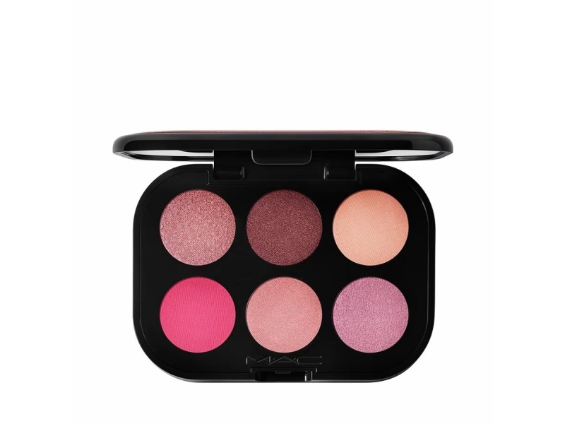 MAC Connect In Colour ögonskuggspalett Rose Lens 6 nyanser 6,25 g | Smink - Ögon - Ögonskugga | GameStuff