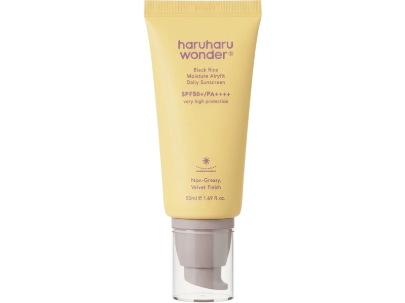 haruharu wonder BLACK Rice Moisture Airyfit Daily Sunscreen SPF 50/PA + + + + - 50 ml