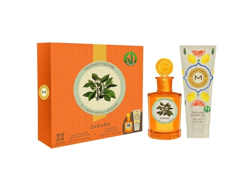 Monotheme Il Libro Degli Agrumi Zagara 2 Piece Gift Set Eau De Toilette 100Ml And Shower Gel 100Ml