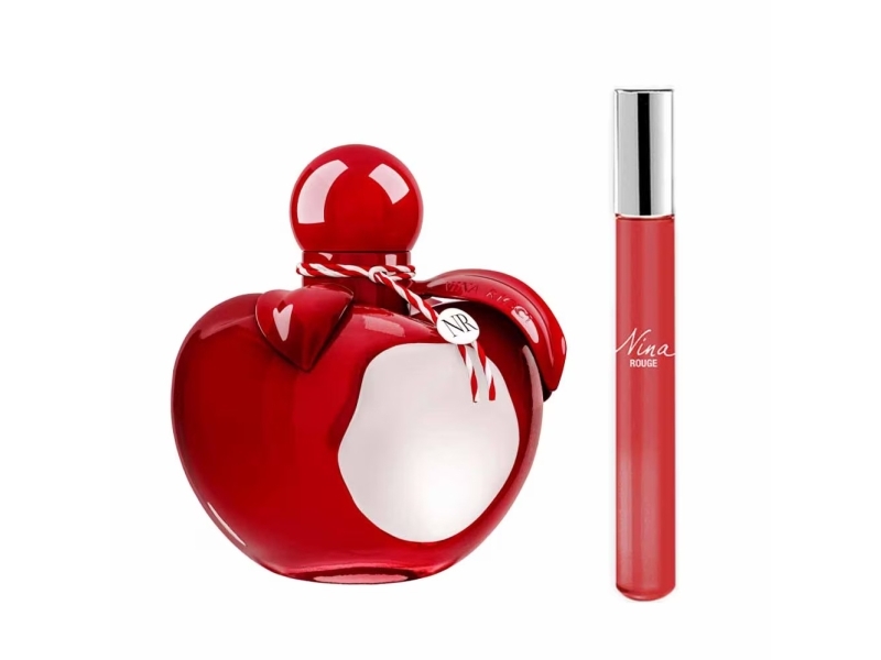 Sæt Nina Ricci: Nina Rouge Eau De Toilette 50 ml + Nina Rouge Eau De Toilette 10 ml