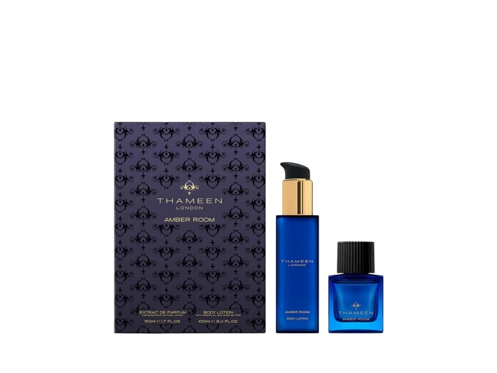 Thameen Amber Room Gift Set Extrait De Parfum 50Ml And Body Lotion 100Ml