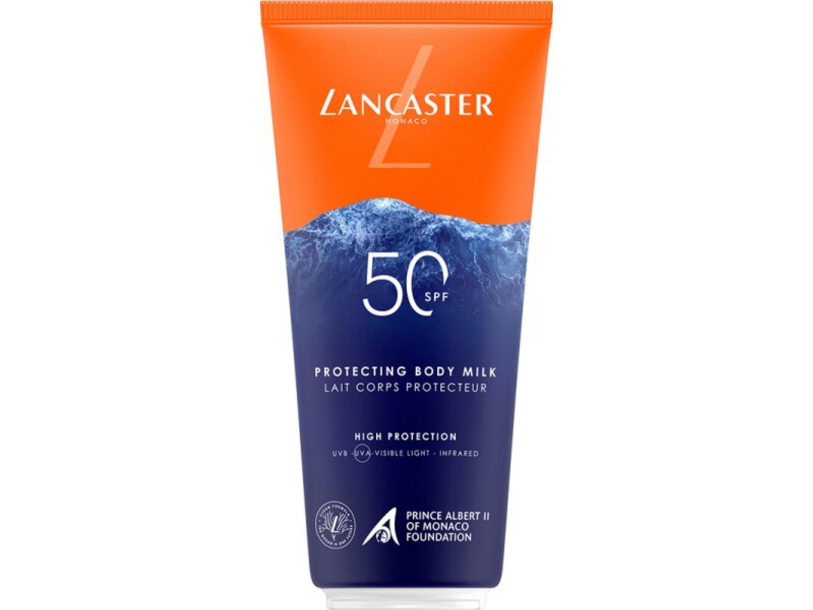 Lancaster Sun Beauty Moisturizing Sunscreen Milk SPF 50, body, 200 ml (for kvinner)