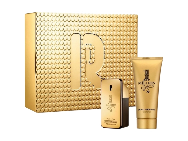 Paco Rabanne 1 Million Giftset 150 ml Edt Spray 50ml/Shower Gel 100ml