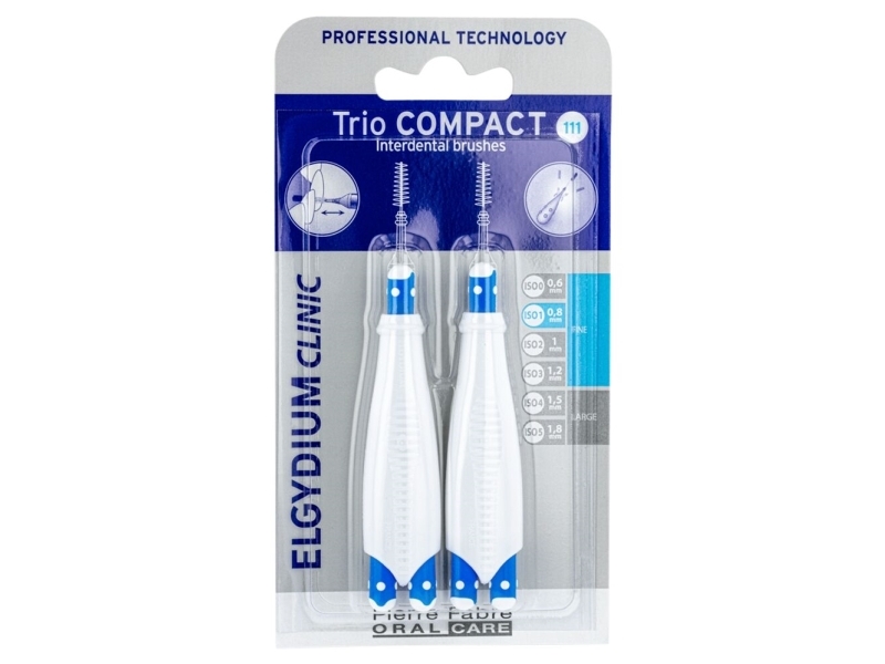 Dentu Šepetelis Duo-Set Elgydium Interdental, 2 Stk. Unisex