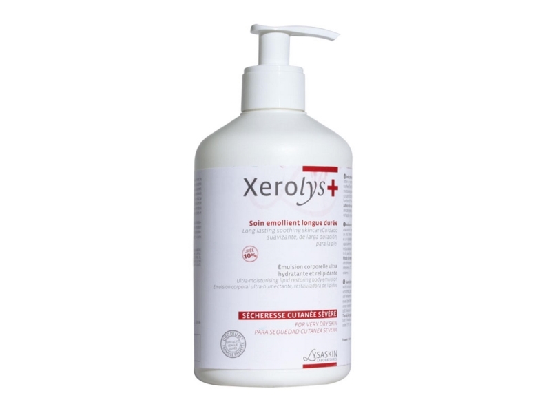 Lab Lysaskin Xerolys Urea Emollient Body Emulsion For Face & Body Daily 500 Ml