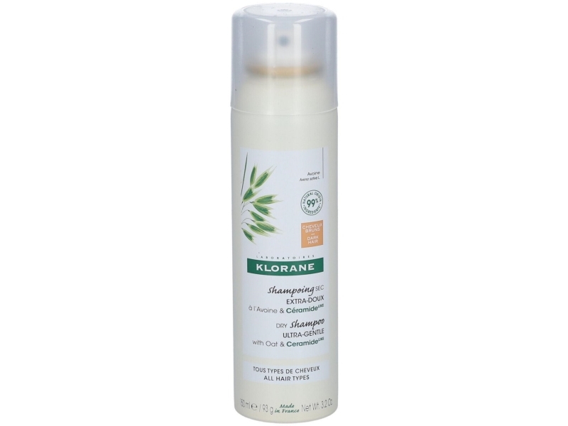 Klorane Hair Dry Shampoo, Tinted 150 ml (til kvinder)