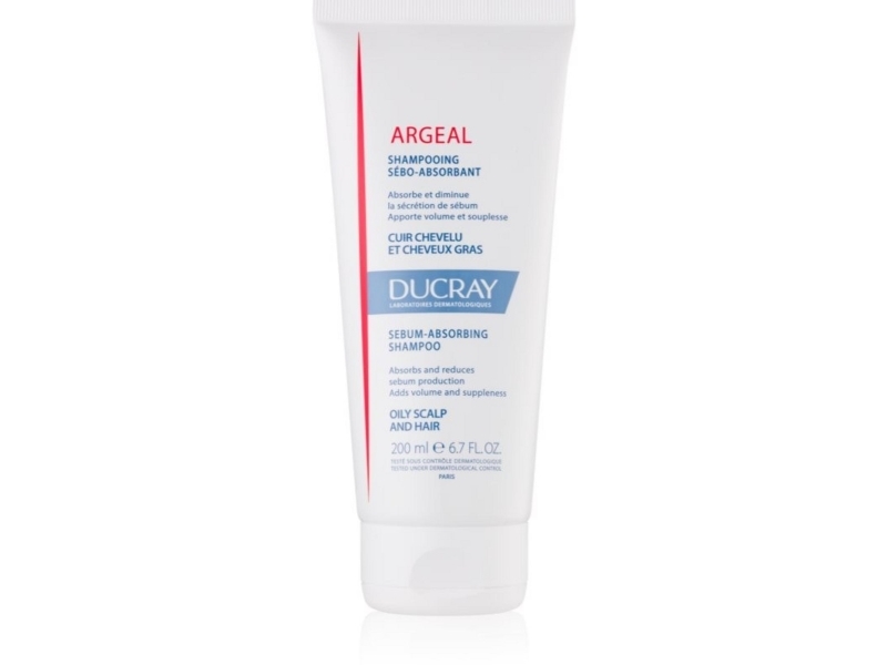 Ducray Sabal Argeal Kaolin hair treatment shampoo, rensende, til fedtet hår, 200 ml (unisex)