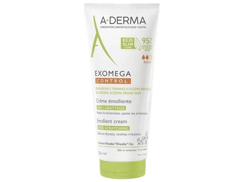 A-Derma Exomega Control Emolient Creme - - 200 Ml