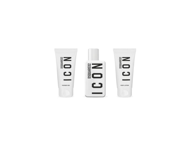 Dsquared2 Icon Pour Femme Eau De Parfum Set 50 Ml Eau De Parfum 50 Ml Shower Gel 50 Ml Body Lotion
