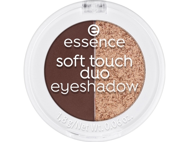 Essence Soft Touch Duo øjenskygge compact 04 Mocha Muse, 1,8 g (til kvinder)