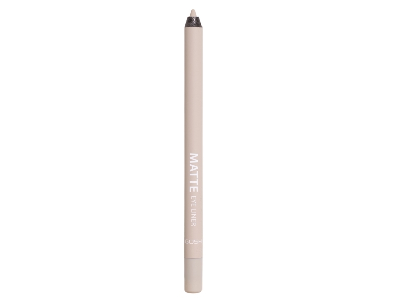 Gosh Transparent/Schwarz Eyeliner + Kajal, Matte Eyeliner In Intense Black Creamy Soft Texture High Coverage Ideal For Smokey Eyes Perfect With (Intense Black, Nude) - Bild 4