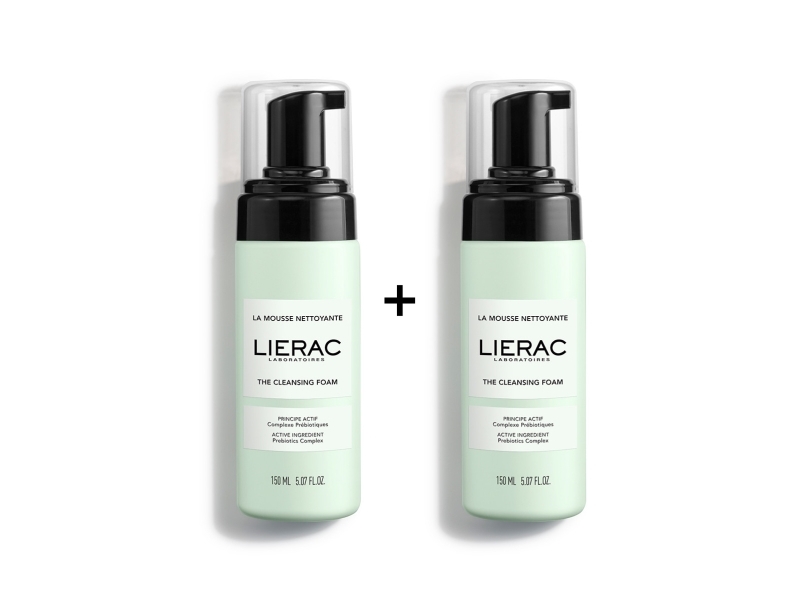 Lierac La Mousse Nettoyante 150Ml - Pack Of 2 Special Offer