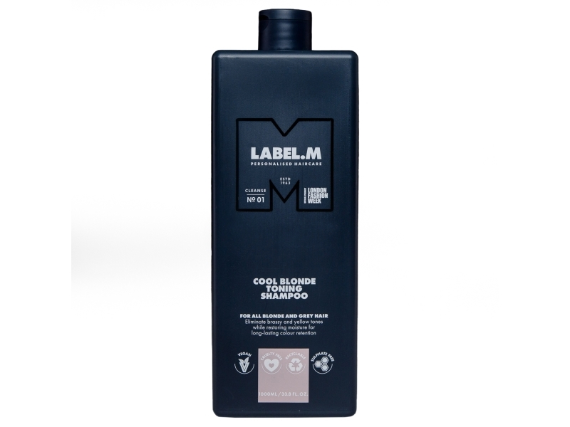 Label.M Cool Blonde Toning Shampoo 1000 ml