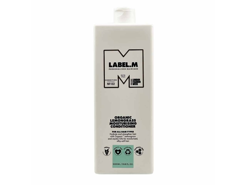 Labelm Organic Lemongrass Moisturising Conditioner Hydratacni Kondicioner S Vytazky Z Citronove Travy