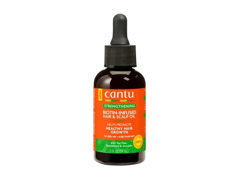 Cantu Strengthening Biotin-Infused Hair & Scalp Oil With Rosemary And Mint 59Ml