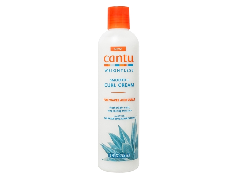 Cantu Weightless Smooth + Curl leave-in-creme til krøller 295 ml